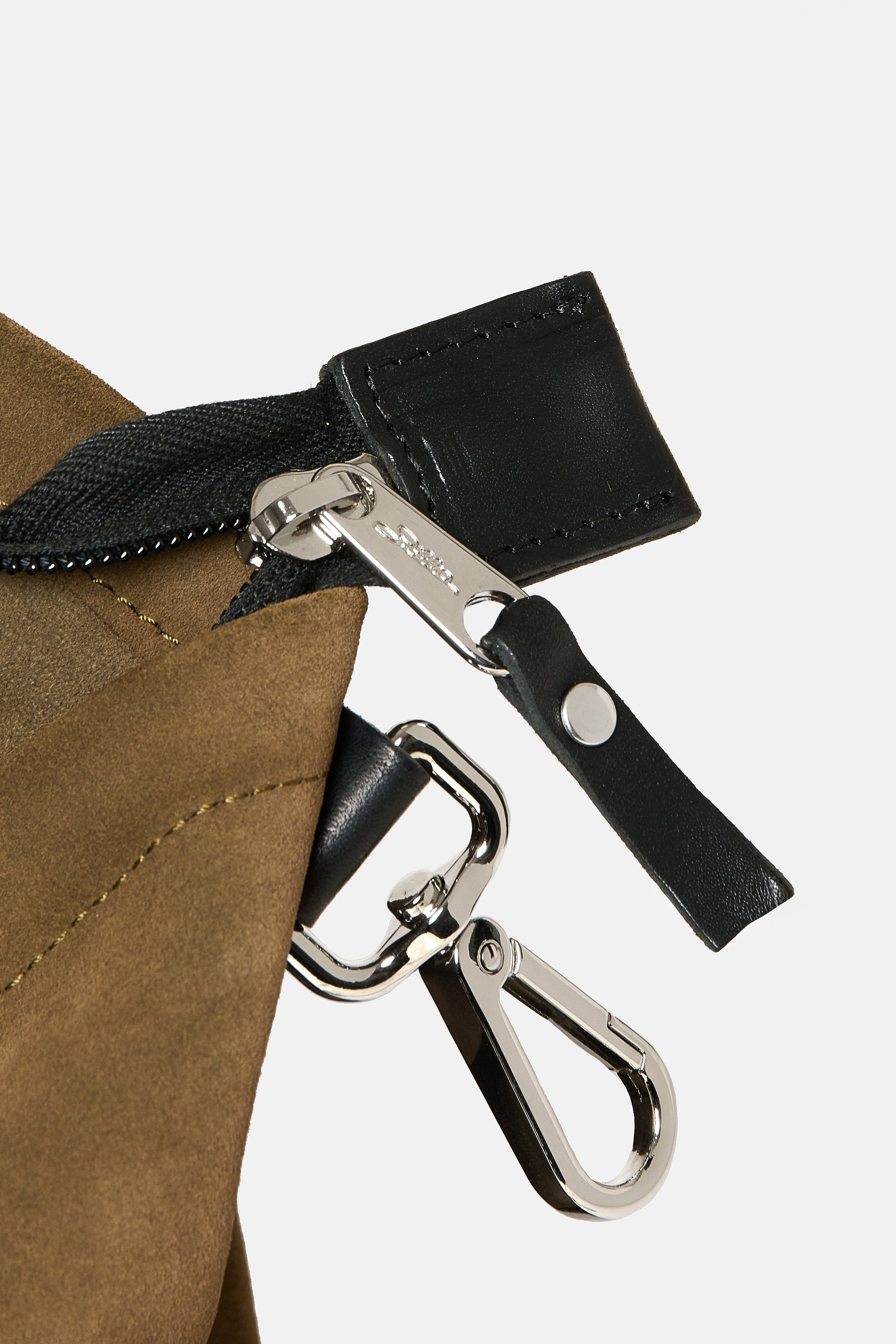 Hunting Green Suede leather classic rucksack