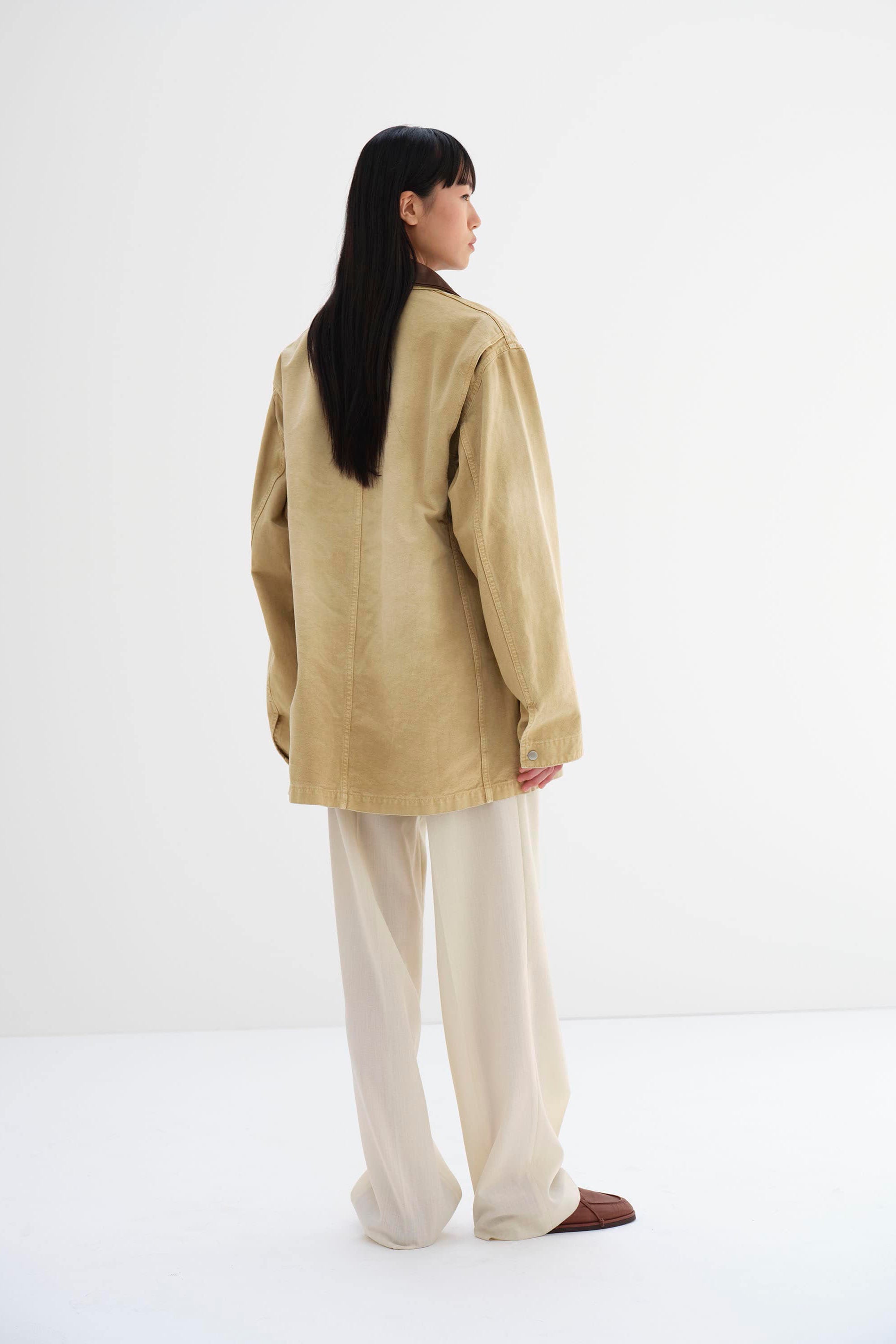 【未試着新品】ORGANIC COTTON DUCK BLOUSON Organic Cotton Duck Blouson – La Garçonne